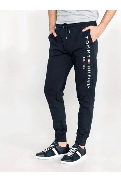 Tommy Hilfiger Plus _TommyHilfiger Φούτερ από οργανικό βαμβάκι Ναυτικό μπλε