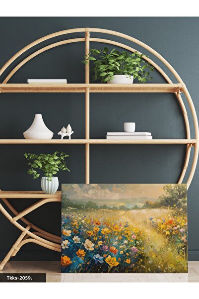 Evinemoda Εκτύπωση σε καμβά της φύσης σε ένα κομμάτι