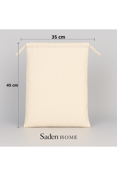 SADEN HOME 5 قطع من حقائب تخزين الأحذية المصنوعة من القماش الخام الأمريكي مع ...