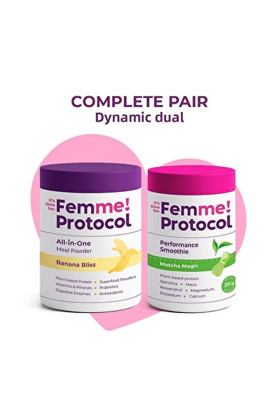 Femme Protocol Complete Pair Dinamik Duo: Banana Bliss + Matcha Magic