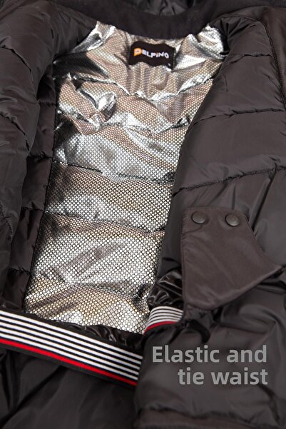 Delpino Ανδρικό παλτό Thermal Softshell με αδιάβροχο και αντιανεμικό