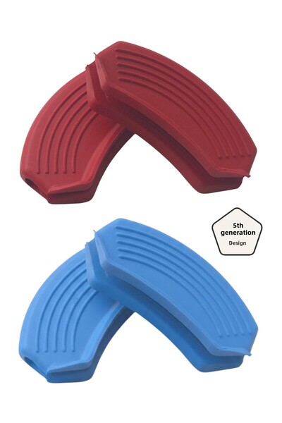 5Gen Tasarım Silicone Handle Set (Pot Handle) (2 Sets Are 4 Pieces Each)