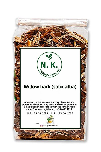 nk organik Willow Bark (White Willow) 50Gr