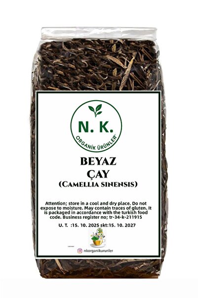 nk organik أوراق الشاي الأبيض 30 جرام