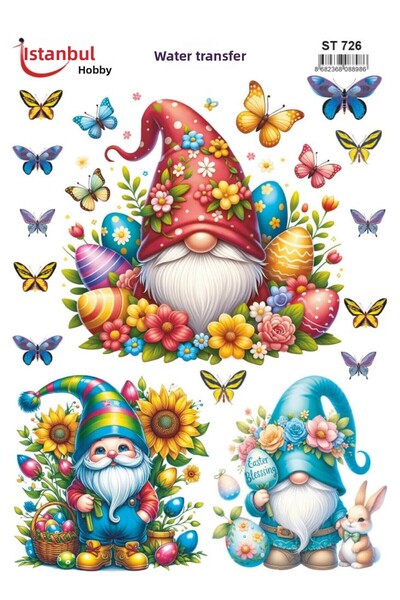 İstanbul Hobi Water Transfer Paper 25X35Cm St-726