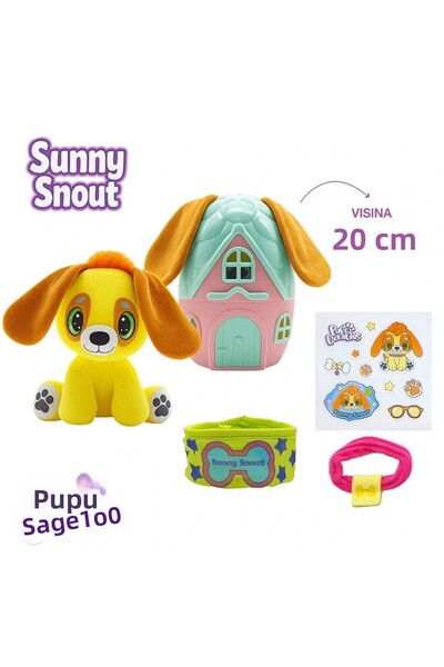 TOYFEST Pupadorables Plush Dog with Kennel - 1 Piece