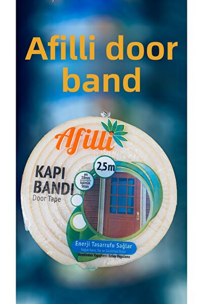Afilli Door Tape Width 18 mm Thickness 9 mm Length 2.5 Meters