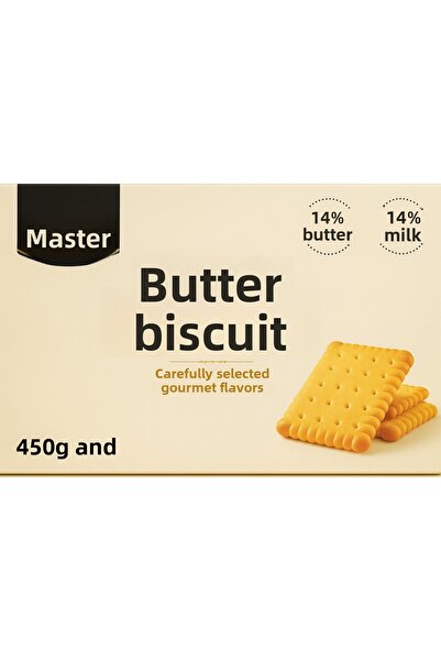 ÜSTAD بسكويت بالزبدة 450 جرام 14% زبدة و14% حليب - حكاية عن النكهة من ثروة ال...