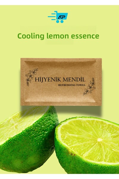 alazpack ambalaj 85 Pieces of Kraft Sanitary Wipes – Disposable Wet Wipes Set – Gift Packaged