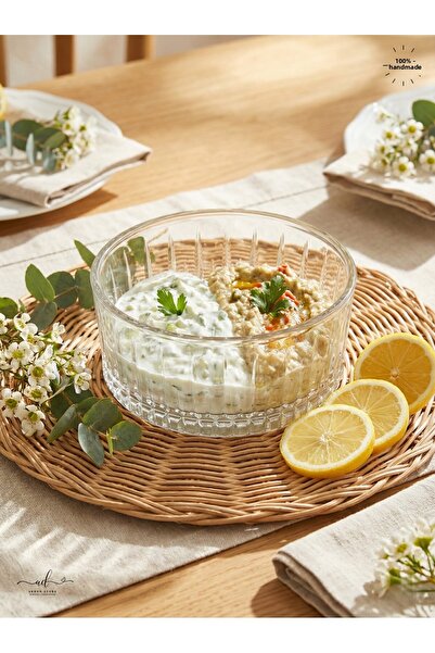 AKDEN STORE Cutting Decor Handcrafted Lisbon Bowl