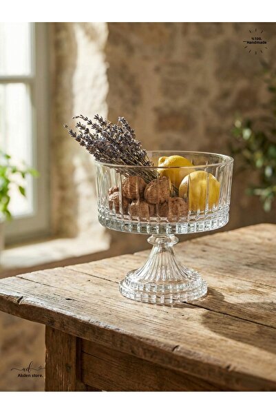 AKDEN STORE Cutting Decor Handcrafted Lisbon Bowl