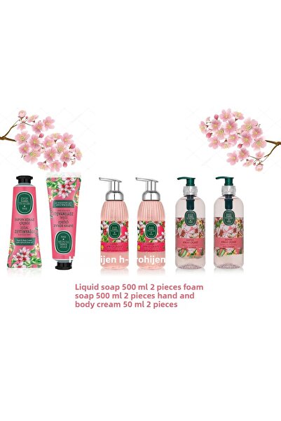 Eyüp Sabri Tuncer سلسلة زهر الكرز اليابانية - صابون سائل، صابون رغوي، كريم