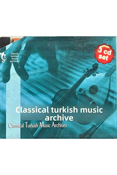 Plak İstasyonu Cd Classic Turkish Music Archive 3 Cd Set Cd