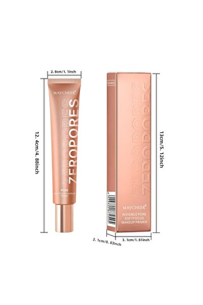 Maycheer قاعدة مكياج زيروبورز لإخفاء المسام – تأثير ماتي وبرايمر ملطف