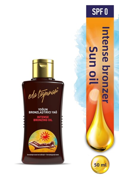 Eda Taşpınar زيت التسمير المكثف بحجم السفر - 50 مل