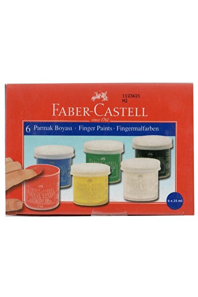 Faber Castell Faber-Castell 6-Pack Finger Paint
