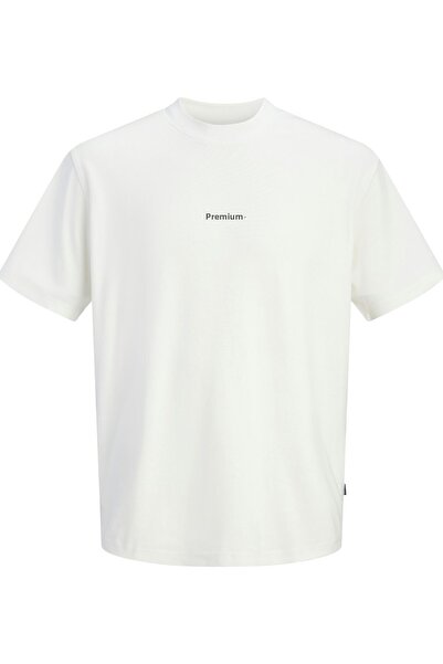 Jack & Jones Men's Beige T-Shirt Model Code: (12292531) Jprblachad Frontprint Ss Tee Smu