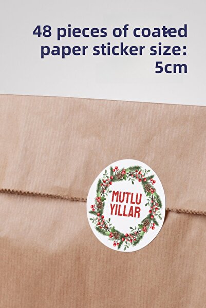 Netsan Etiket Happy Birthday 5cm Artistic Sticker