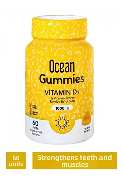 Orzax Ocean Gummies Vitamin D3 60 Chewing Form