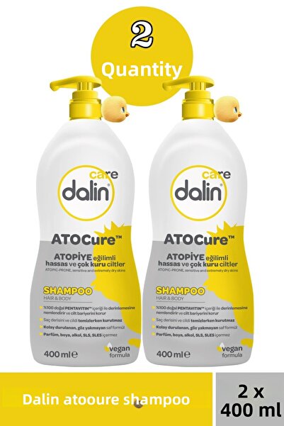 Dalin Atocure Shampoo 400 ml 2 Pieces