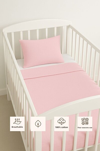 Sevza Kids 100% Cotton 2-Piece Muslin Cover - Pillowcase - Baby Bedding Set -...