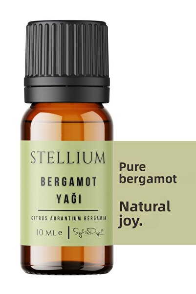 STELLIUM زيت البرغموت العطري 10 مل - نقي وطبيعي ورائحة مبخرة