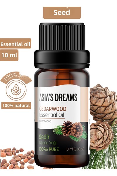 Asia's Dreams زيت السدر العطري الطبيعي النقي 100%، العلاج بالروائح والعطر الط...