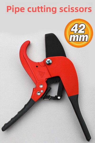 Badem10 Pipe Cutting Scissors 42 mm Professional Pvc Pprc Plastic Pipe Cutter Durable Cutting Knife Tool