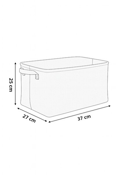 HomyJRs Large Size Closet Laundry Children's Room Toy Organizer Folding Storage Basket