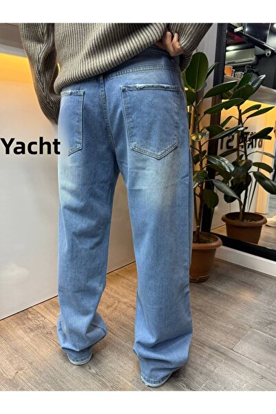 BYATA MENS STYLE Blugi super largi pentru bărbați