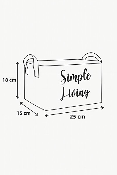 HomyJRs White Closet Laundry Children's Room Toy Organizer Folding Storage Basket Organizer25X18X15