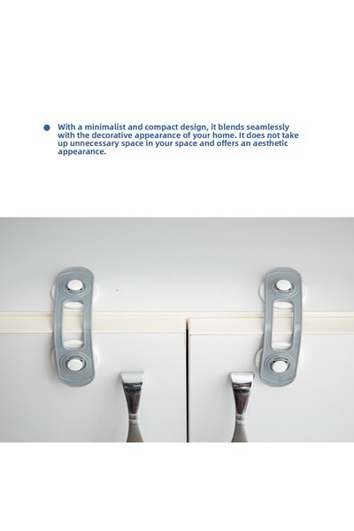 Babyjem Multi-Purpose Lock Gray