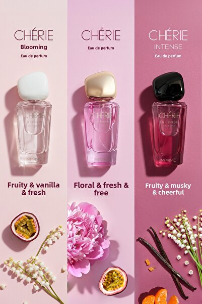 Imprime Chérie Intense Edp Women's Perfume 50ml | Fruity & Musk | Apple, Tangerine, Rose, Mugwort, Vanilla, Musk