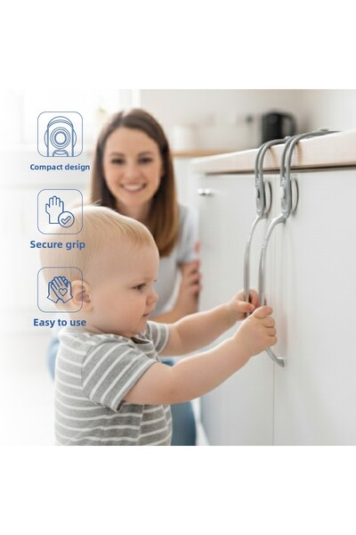 Babyjem Multi-Purpose Lock Gray