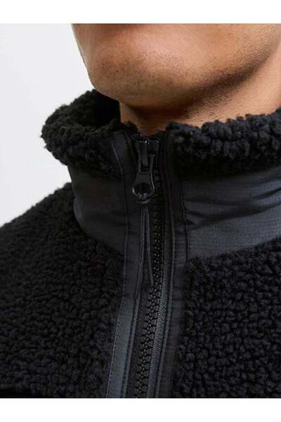 Jack & Jones Jack Jones Jorvesterbro Teddy Jacket Aw24 Noos Men's Black Jacket