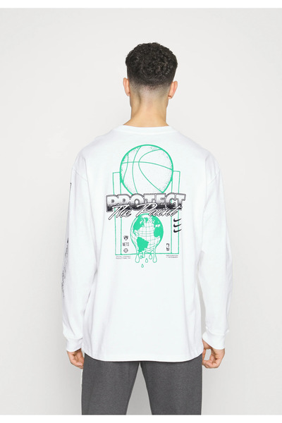 Nike Ανδρικό λευκό μπλουζάκι NBA M CTS M2Z MAX90