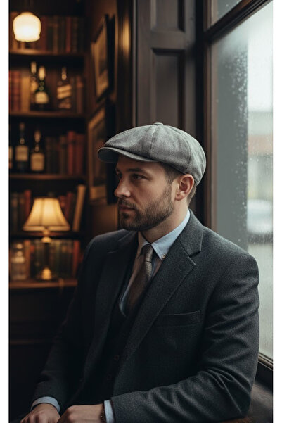 OnMyHead Men's Vintage Gatsby Hat