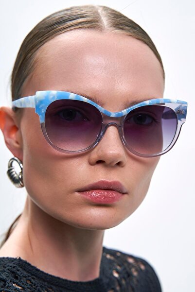 Bilge Karga Betty Blue Black Gradient Sunglasses