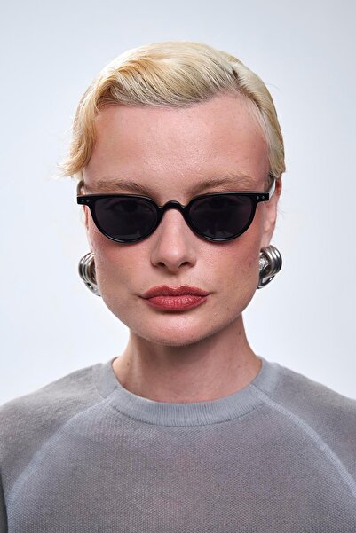 Bilge Karga Černé černé sluneční brýle Ceyda