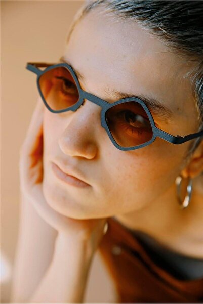 Bilge Karga Negar النظارات الشمسية البني الأسود