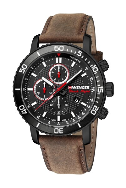 Wenger Ceas bărbătesc 01.1843.107, cuarț, 45mm, 10ATM