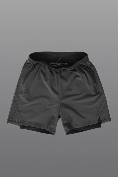 Man Of Man Συσκευασία 3 τεμαχίων Unisex Σορτς με επένδυση για γυμναστήριο και φυσική αντοχή Σορτς για εξωτερικούς χώρους Fitness