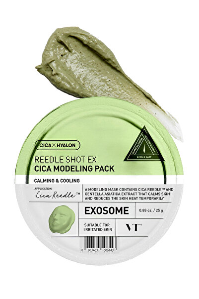 VT COSMETICS VT Cosmetics Reedle Shot EX Cica Modeling Pack, 25 g - Modeling algae mask with Centella Asiatica