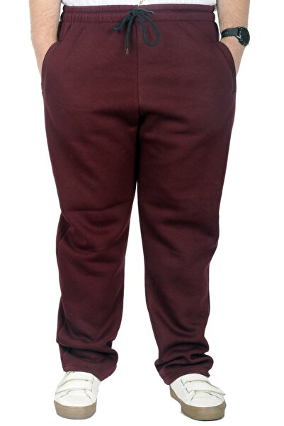 ModeXL Mode Xl Large Size Men's Sweatpants Classic 3 Ip 11103 Plum