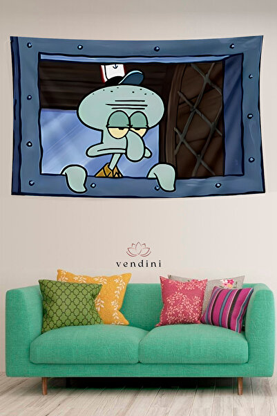 Vendini سجادة جدارية عالية الجودة بألوان زاهية - سجادة جدارية