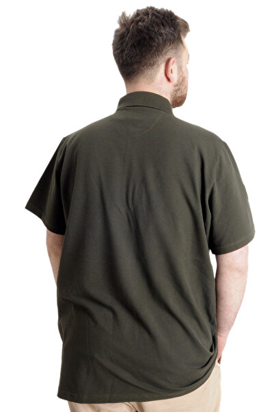 ModeXL Mode Xl Large Size Men's T-shirt Polo Airforce 23337 Khaki