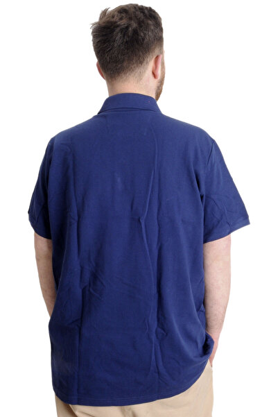 ModeXL Μπλουζάκι Polo Indigo Plus Size - Los Angeles 22347