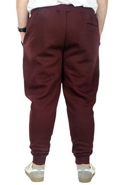 ModeXL Ανδρικό παντελόνι φόρμας Mode Xl Plus Size 3ip 20583 Plum