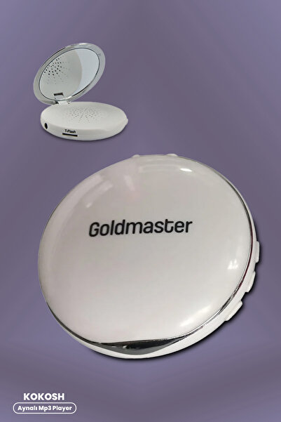 GOLDMASTER Kokosh Aynalı Beyaz Mp3 Player