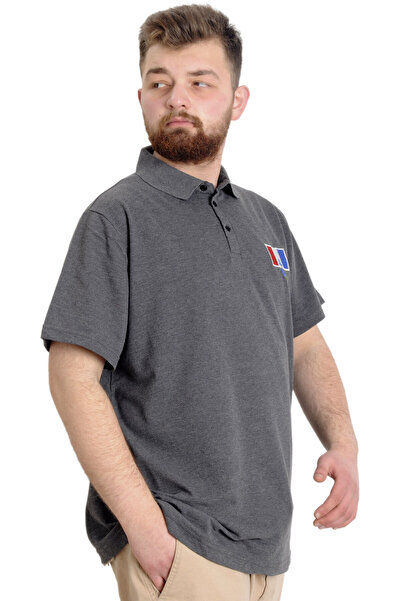 ModeXL Чоловіча футболка-поло - великий розмір, Mode XL, Absolute Destiny 23335 Антамеланж